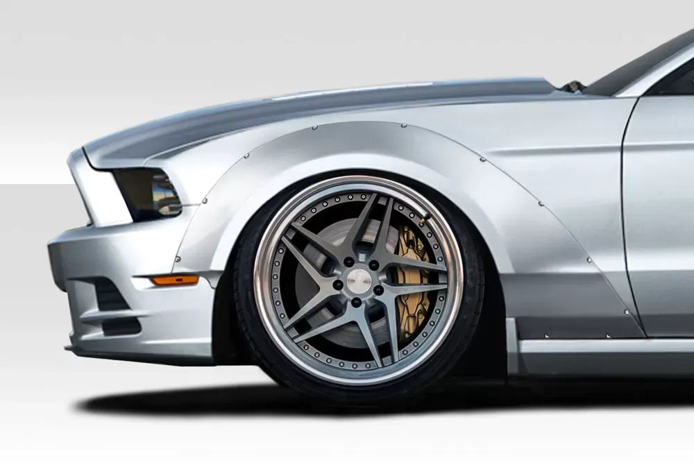 Duraflex Circuit Wide Body Kit Compatible With 2010-2014 Ford Mustang - 4 Piece