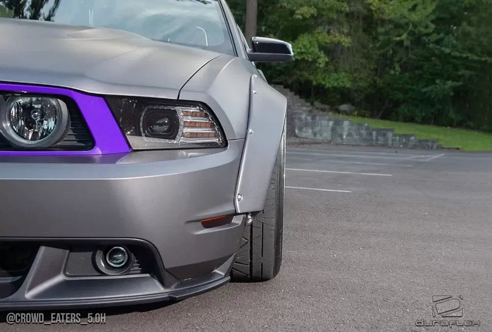 Duraflex Circuit Wide Body Kit Compatible With 2010-2014 Ford Mustang - 4 Piece