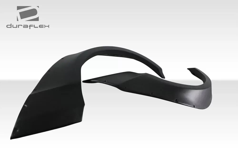 Duraflex Circuit Wide Body Front Fenders Flares Compatible With 2005-2009 Ford Mustang - 2 Piece