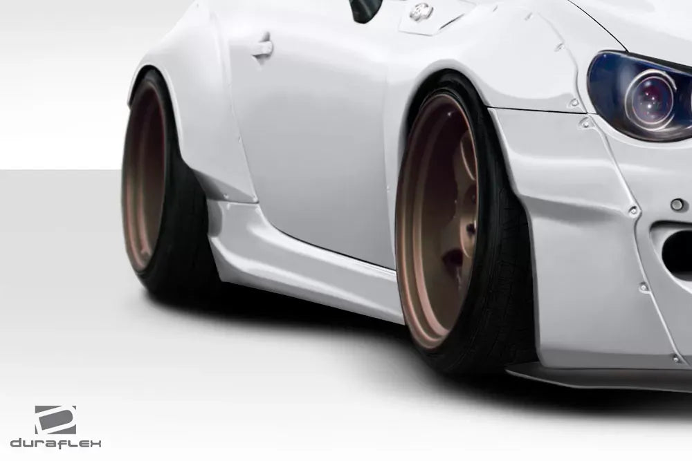 Duraflex GT500 V2 Side Skirts Compatible With 2013-2020 FRS 86 BRZ - 2 Piece