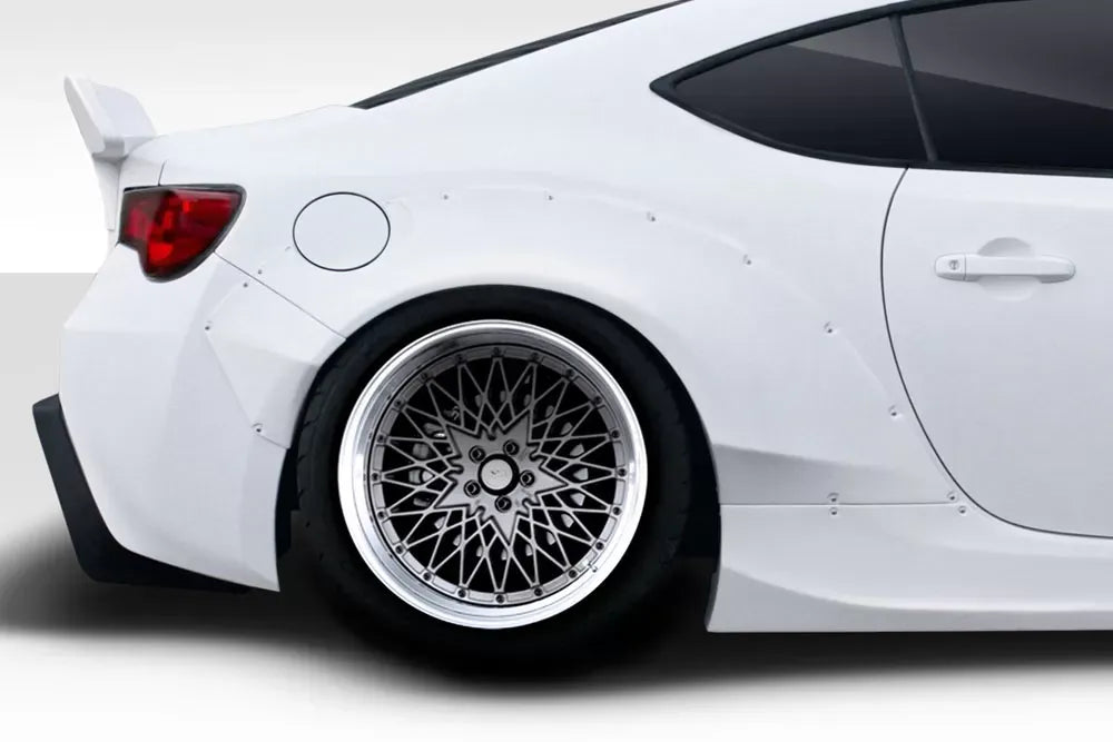 Duraflex GT500 V2 Rear Fender Flares Compatible With 2013-2020 FRS 86 BRZ - 4 Piece