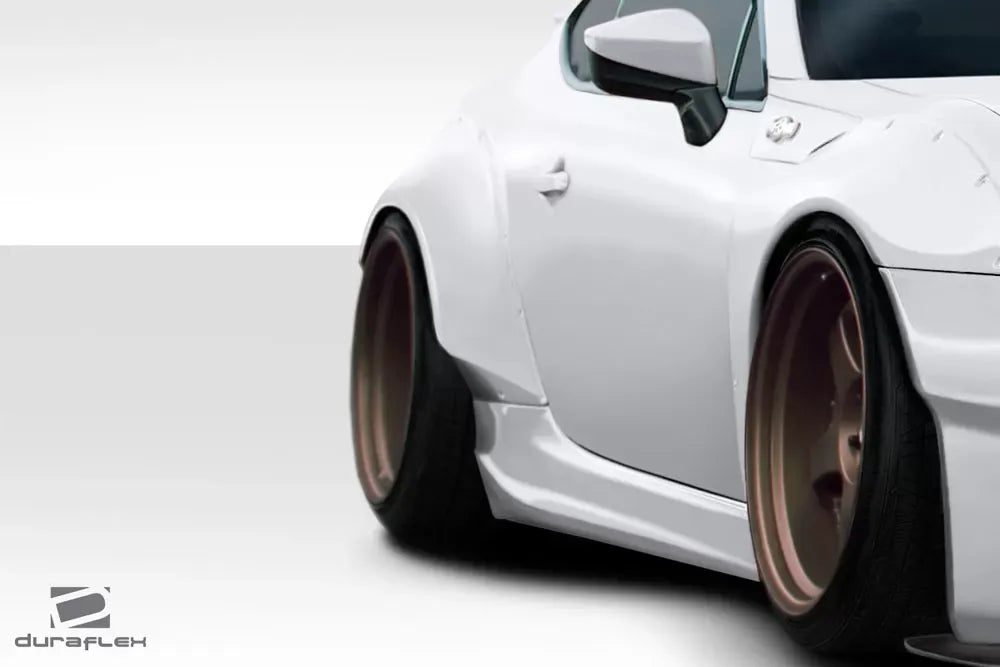 Duraflex GT500 V2 Rear Fender Flares Compatible With 2013-2020 FRS 86 BRZ - 4 Piece