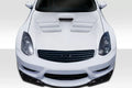 Duraflex TS-2 Hood Compatible With 2003-2007 Infiniti G Coupe - 1 Piece