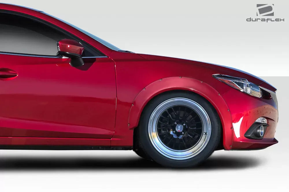 Duraflex Universal 10cm Fender Flare Body Kit - 2 Piece