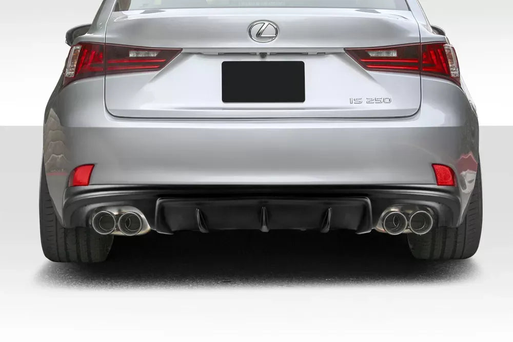 Duraflex AM Design Rear Lip Add On Spoiler Compatible With 2014-2016 Lexus IS - 1 Piece