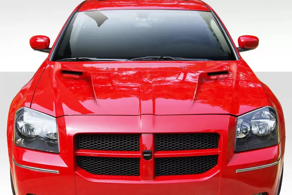 Duraflex Challenger Look Hood Compatible With 2005-2007 Dodge Magnum - 1 Piece