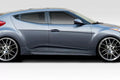 Duraflex N Design Side Skirts Compatible With 2012-2017 Hyundai Veloster - 2 Piece