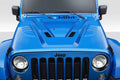 Duraflex ABR Hood Compatible With 2007-2018 Jeep Wrangler - 1 Piece