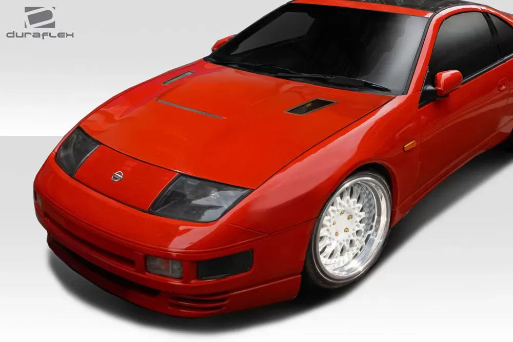 Duraflex TZ Hood Compatible With 1990-1996 Nissan 300ZX - 1 Piece