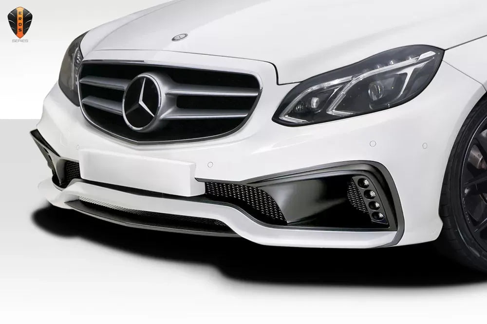 Duraflex Eros Version 2 Front Bumper Cover Compatible With 2014-2016 Mercedes E Class - 1 Piece