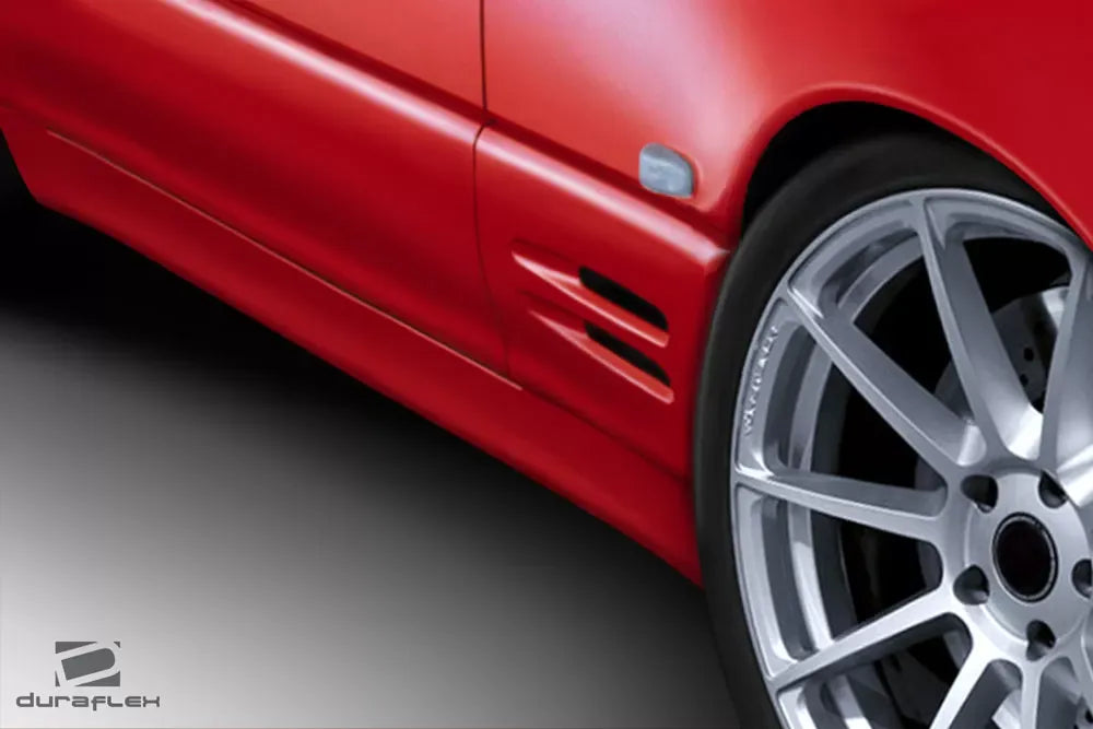 Duraflex BR-S Side Panels Compatible With 1990-2002 Mercedes SL - Mercedes - 2 Piece