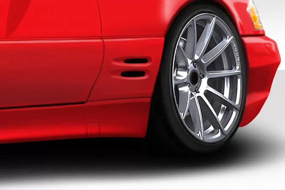 Duraflex BR-S Side Panels Compatible With 1990-2002 Mercedes SL - Mercedes - 2 Piece