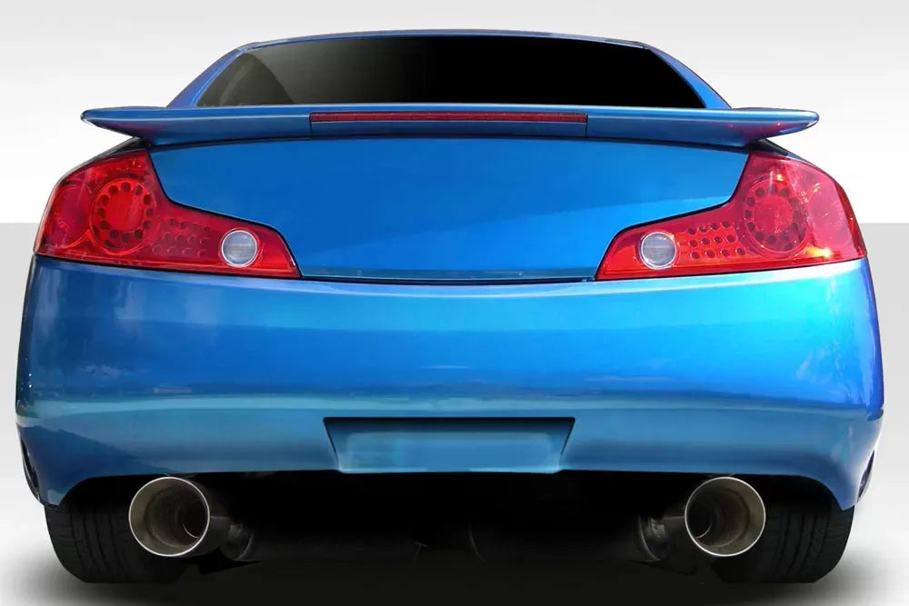 Duraflex D-Spec Rear Bumper Cover Compatible With 2003-2007 Infiniti G Coupe - 1 Piece