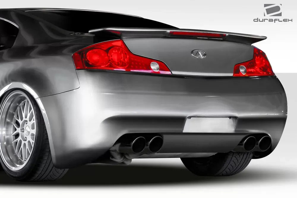 Duraflex D-Spec Rear Bumper Cover Compatible With 2003-2007 Infiniti G Coupe - 1 Piece