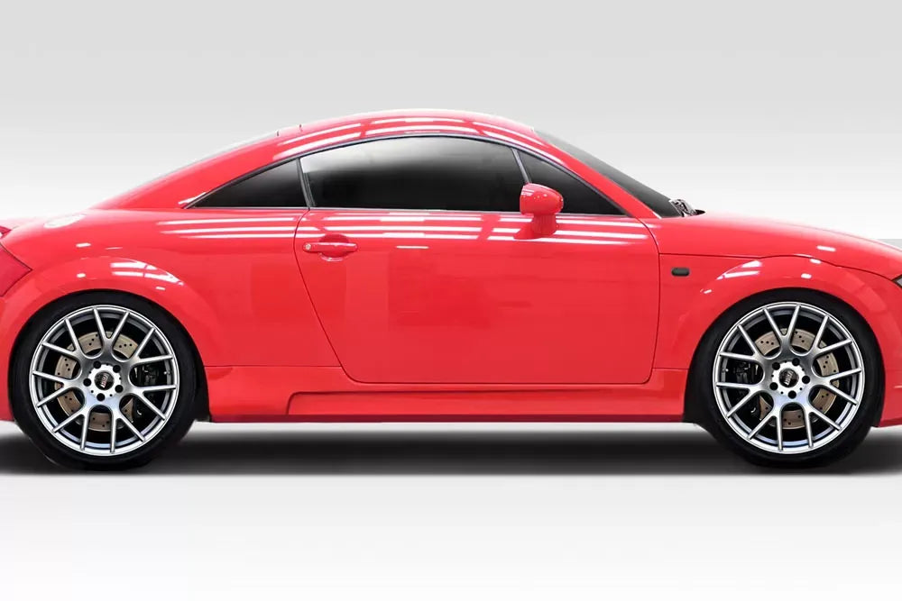 Duraflex R8 Look Side Skirts Compatible With 2000-2006 Audi TT - 2 Piece