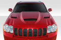 Duraflex Hellcat Look Hood Compatible With 2005-2010 Jeep Grand Cherokee - 1 Piece