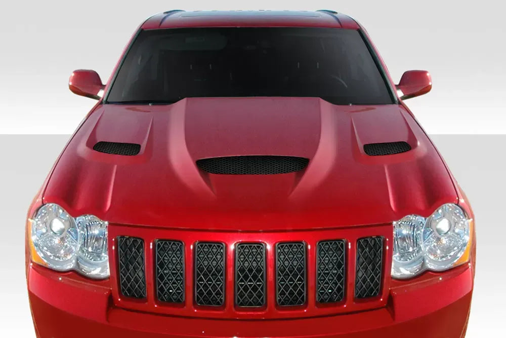 Duraflex Hellcat Look Hood Compatible With 2005-2010 Jeep Grand Cherokee - 1 Piece