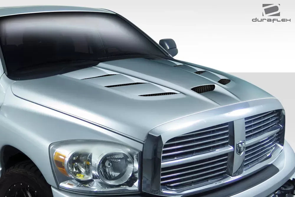 Duraflex Viper Look Hood Compatible With 2002-2008 Dodge Ram - 1 Piece