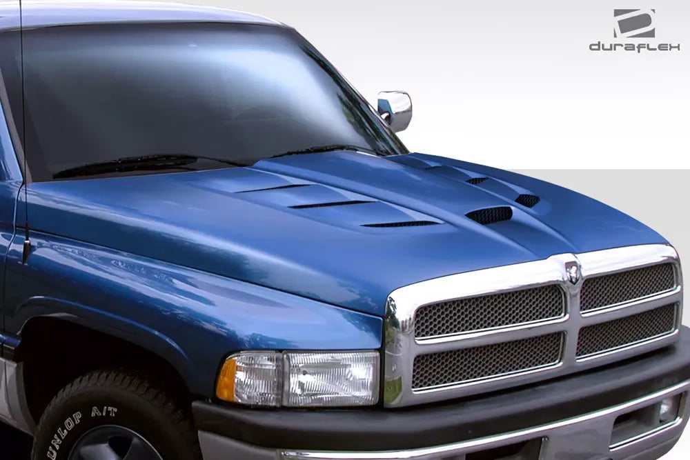 Duraflex Viper Look Hood Compatible With 1994-2001 Dodge Ram - 1 Piece