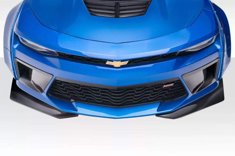Duraflex Grid Front Lip Spoiler Compatible With 2016-2018 Chevrolet Camaro - 2 Piece