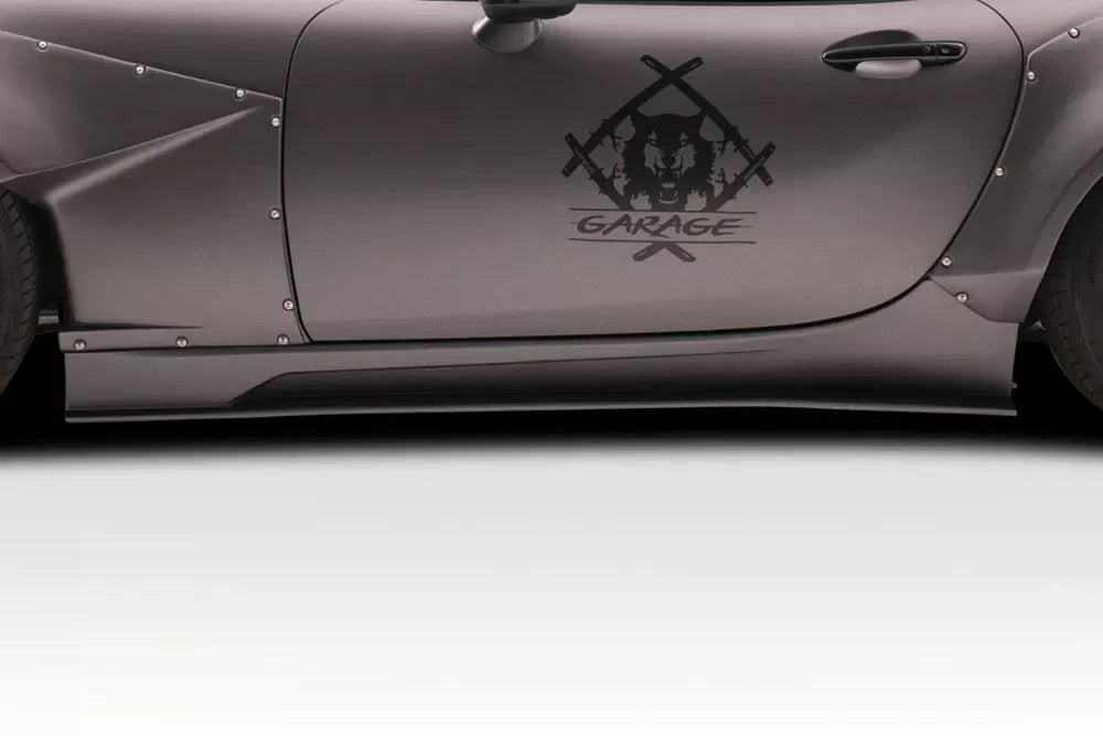 Duraflex Circuit Side Skirts Compatible With 2016-2025 Mazda Miata - 2 Piece