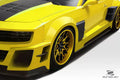 Duraflex CCG Wide Body Front Fenders Vent Compatible With 2010-2013 Chevrolet Camaro - 2 Piece