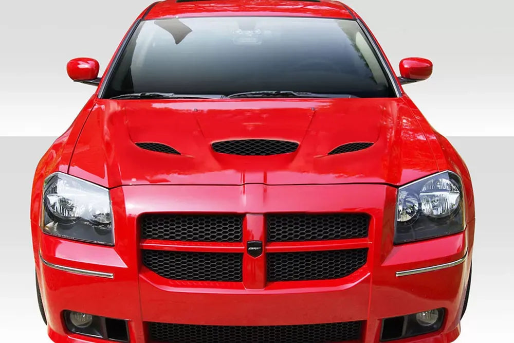 Duraflex Hellcat Look Hood Compatible With 2005-2007 Dodge Magnum - 1 Piece