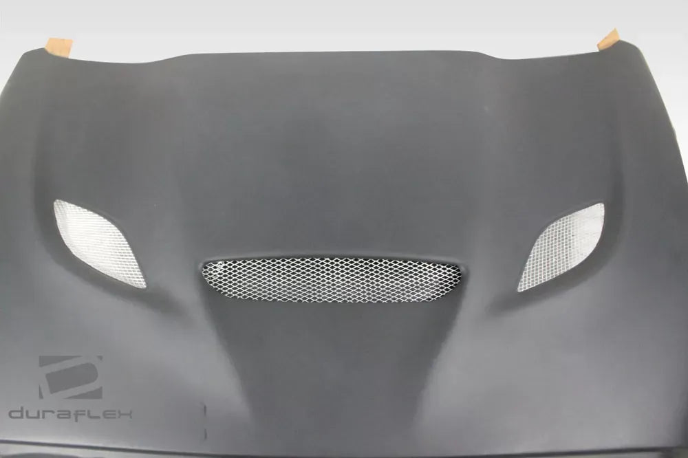 Duraflex Hellcat Look Hood Compatible With 2002-2008 Dodge Ram - 1 Piece