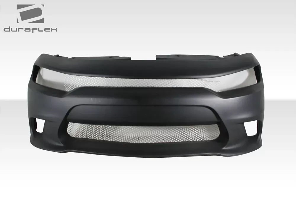 Duraflex Hellcat Look Front Bumper Cover Compatible With 2015-2023 Dodge Charger - 1 Piece