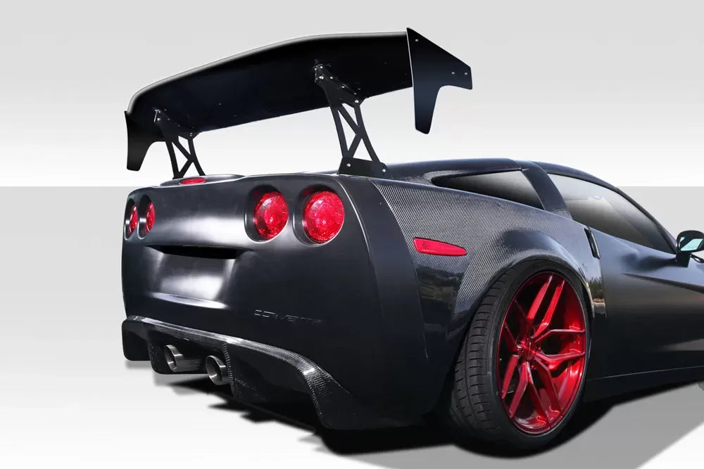 Duraflex Universal 74" VRX V2 Short Wing Spoiler Complete Kit - 9 Piece