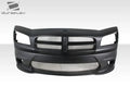 Duraflex Hellcat Look Front Bumper Cover Compatible With 2006-2010 Dodge Charger - 1 Piece