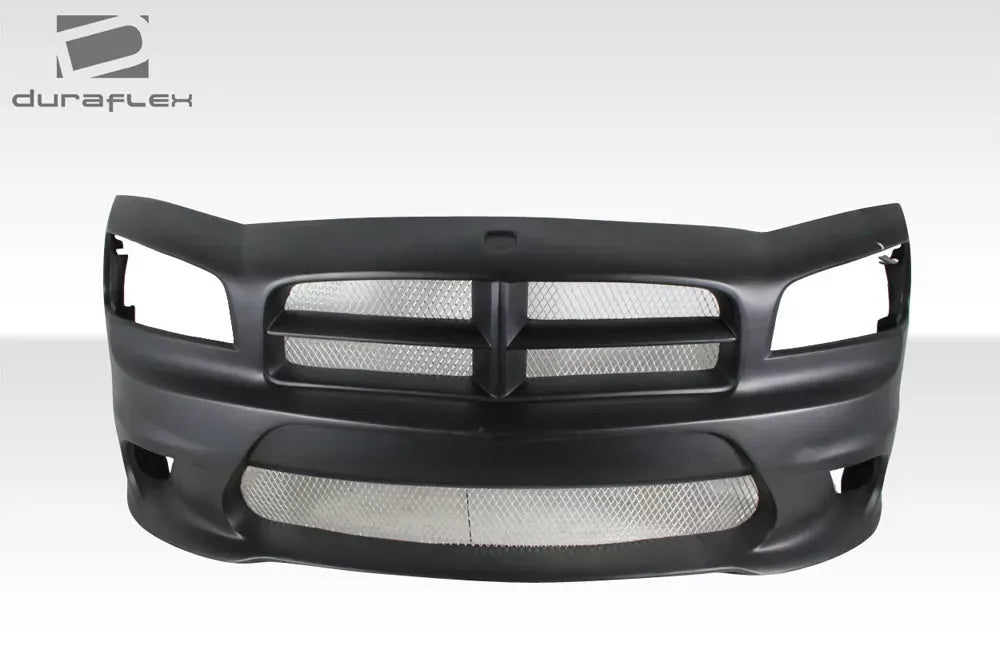 Duraflex Hellcat Look Front Bumper Cover Compatible With 2006-2010 Dodge Charger - 1 Piece