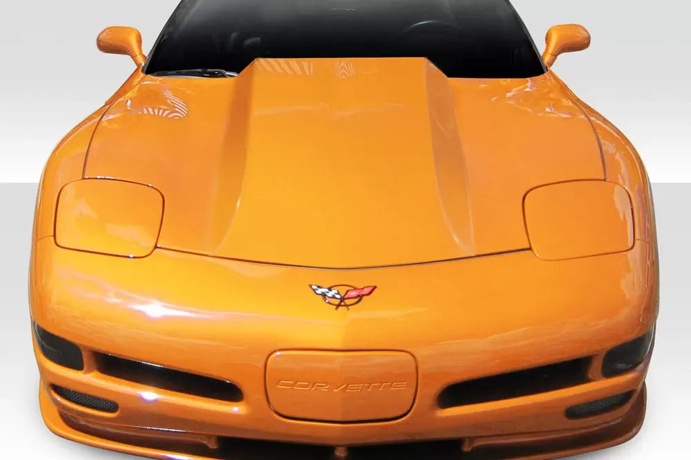 Duraflex Cowl Hood Compatible With 1997-2004 Chevrolet Corvette - 1 Piece