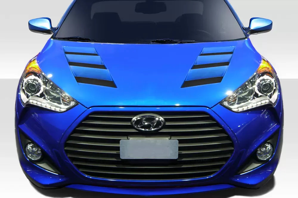 Duraflex AM-S Hood Compatible With 2012-2017 Hyundai Veloster - 1 Piece