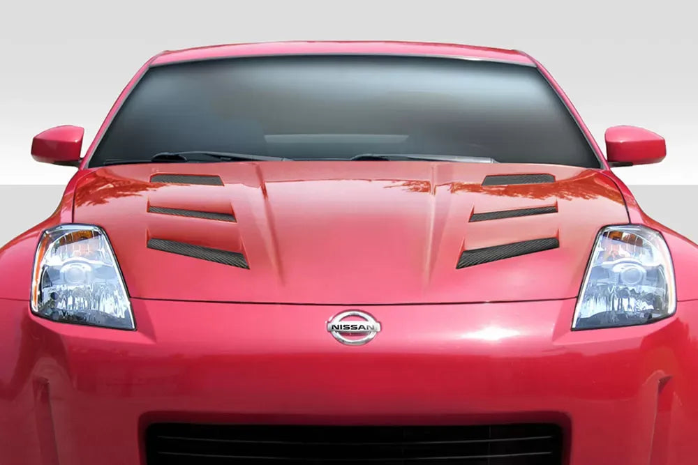 Duraflex AM-S Hood Compatible With 2003-2006 Nissan 350Z - 1 Piece