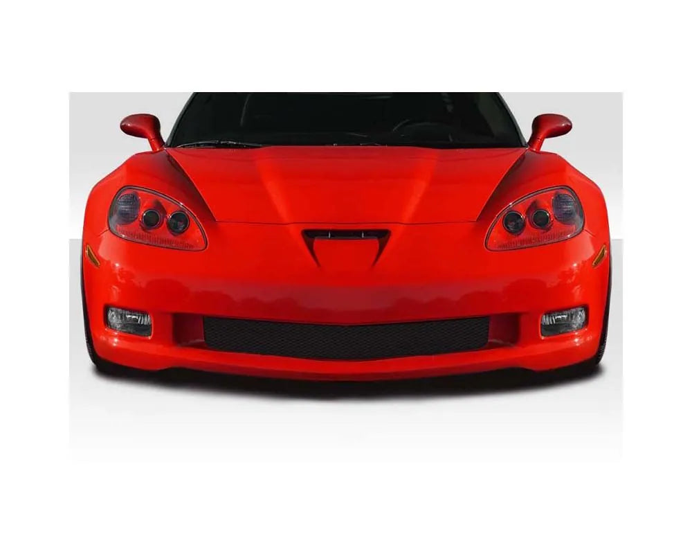 Duraflex Z06 Look Front Bumper Cover Compatible With 2005-2013 Chevrolet Corvette - 1 Piece