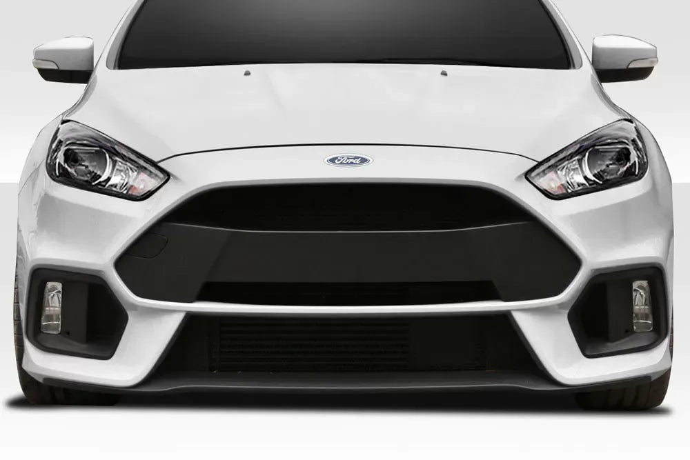 Duraflex RS Look Front Bumper Cover Compatible With 2016-2018 Ford Focus - 1 Piece