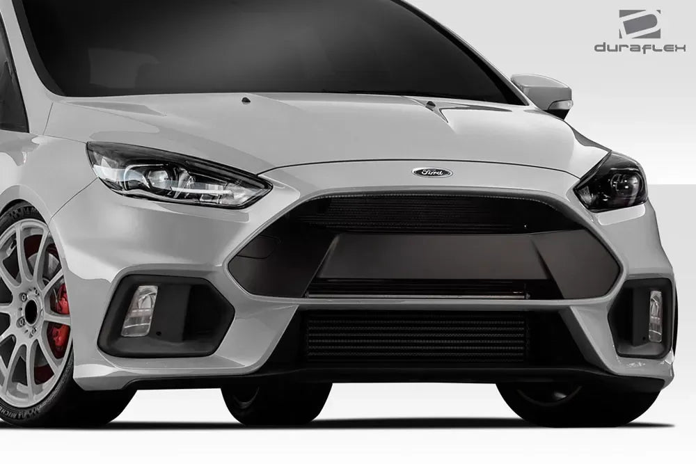 Duraflex RS Look Front Bumper Cover Compatible With 2016-2018 Ford Focus - 1 Piece