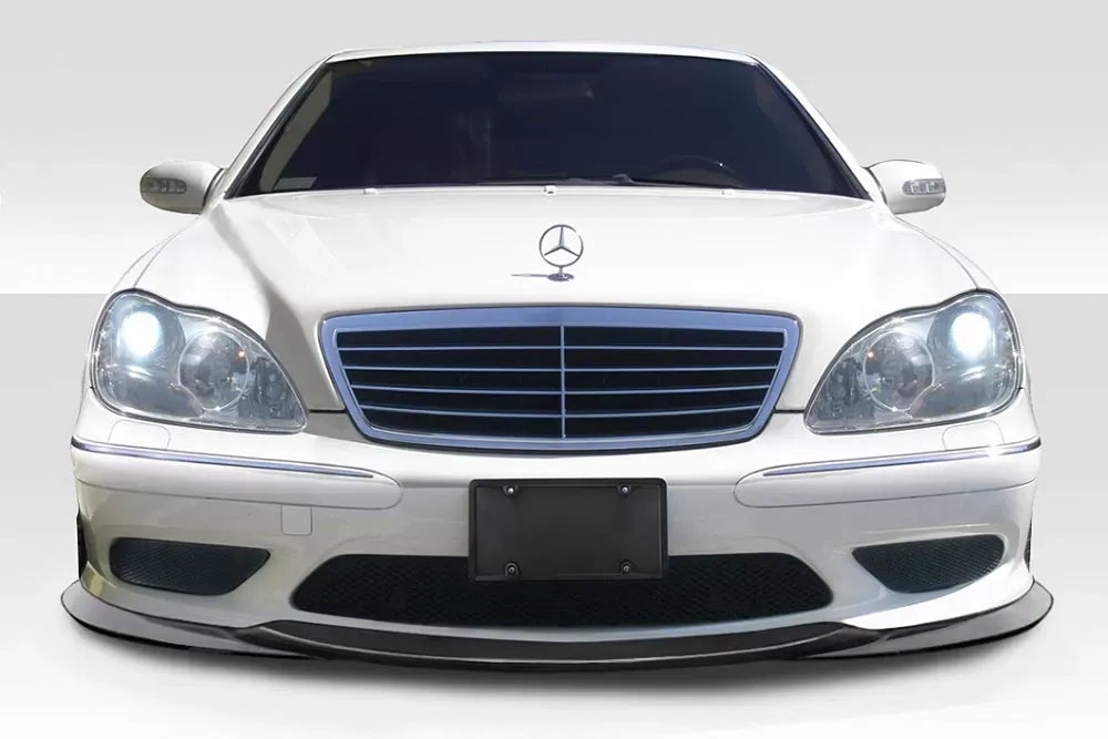 Duraflex Sport Front Lip Spoiler Compatible With 2003-2006 Mercedes S Class - 1 Piece