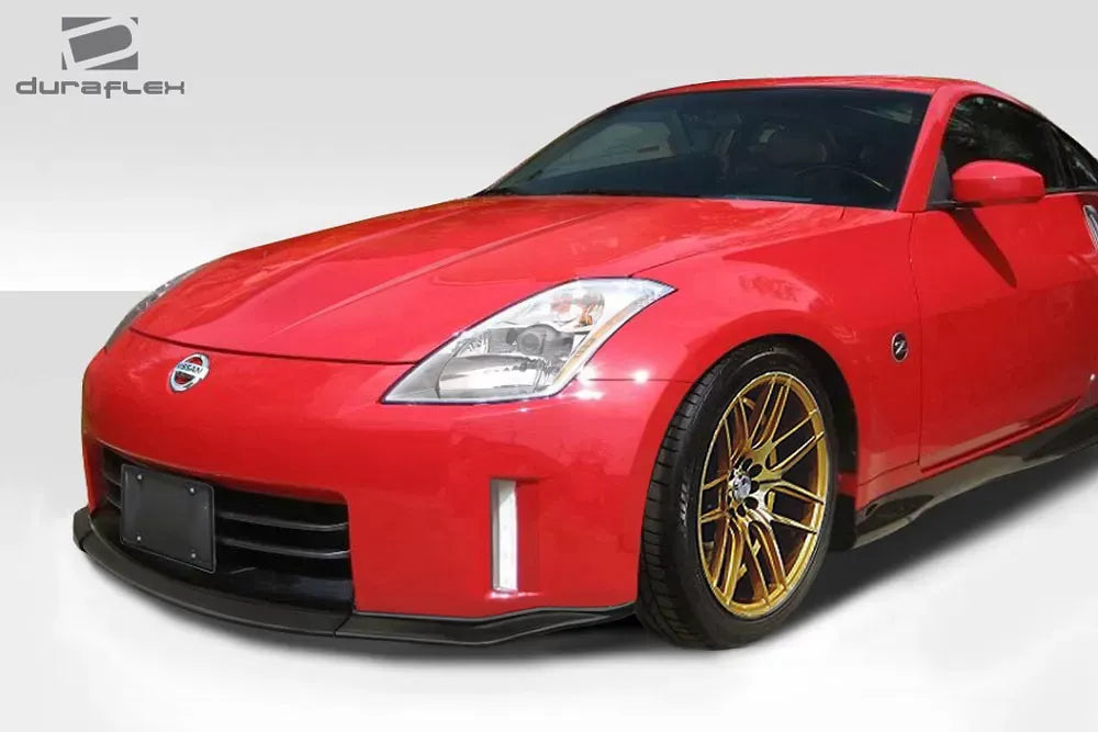 Duraflex MZ Front Lip Spoiler Compatible With 2003-2005 Nissan 350Z - 1 Piece