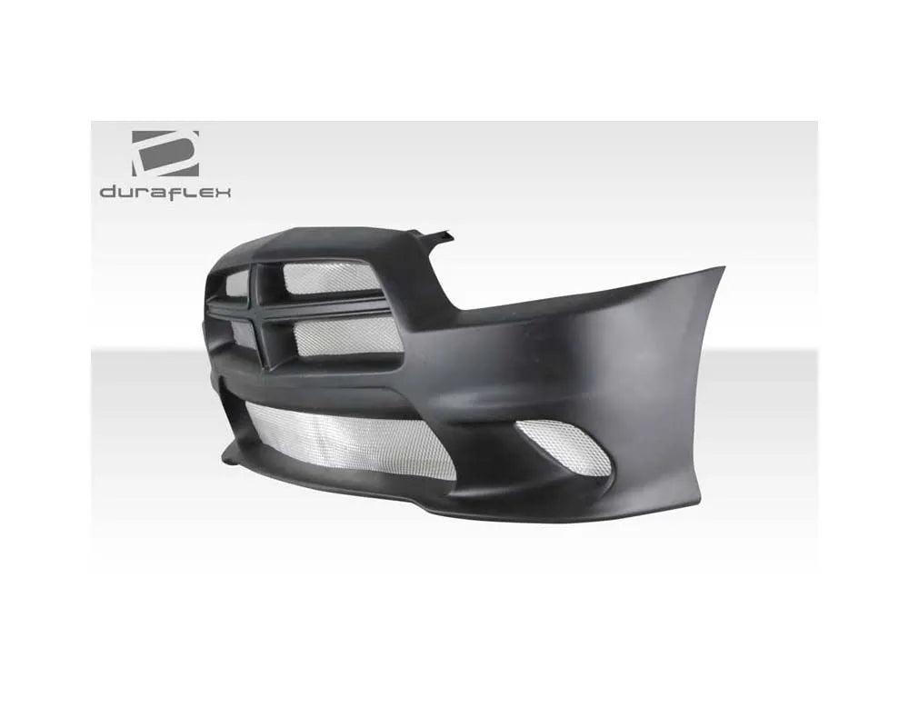 Duraflex Hellcat Look Front Bumper Cover Compatible With 2011-2014 Dodge Charger - 1 Piece