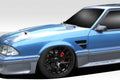 Duraflex D1 Front Fenders Compatible With 1987-1993 Ford Mustang - 2 Piece