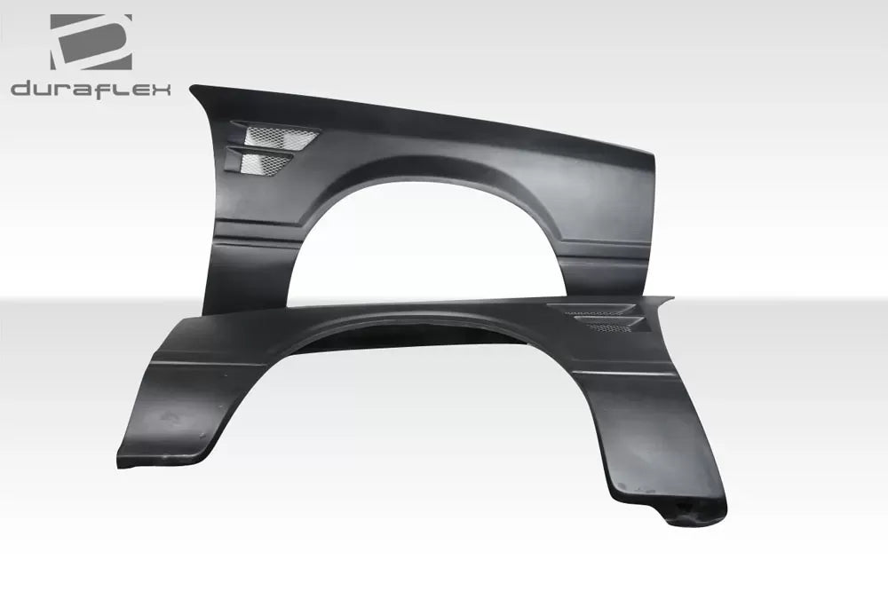Duraflex D1 Front Fenders Compatible With 1987-1993 Ford Mustang - 2 Piece