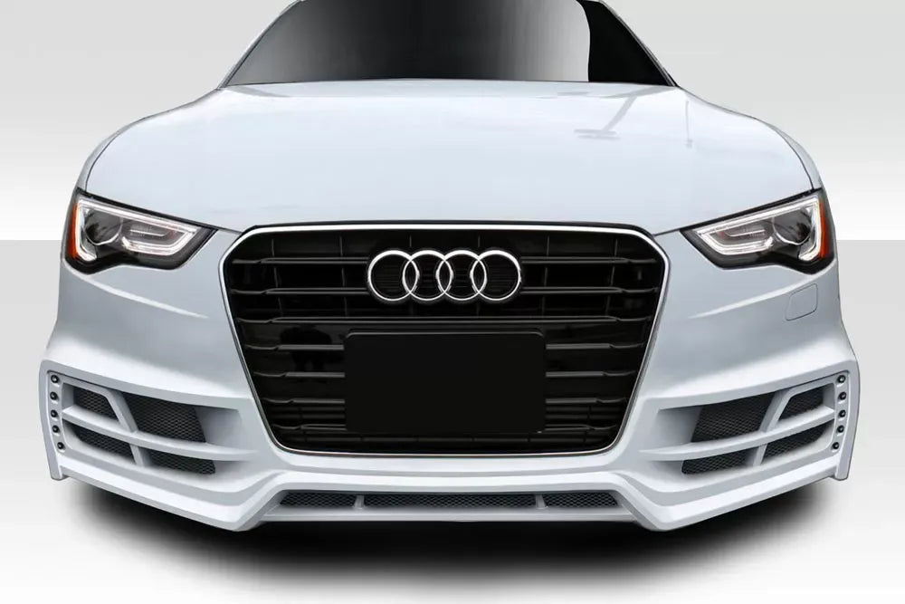 Duraflex TKR Front Bumper Cover Compatible With 2013-2016 Audi A5 - 1 Piece