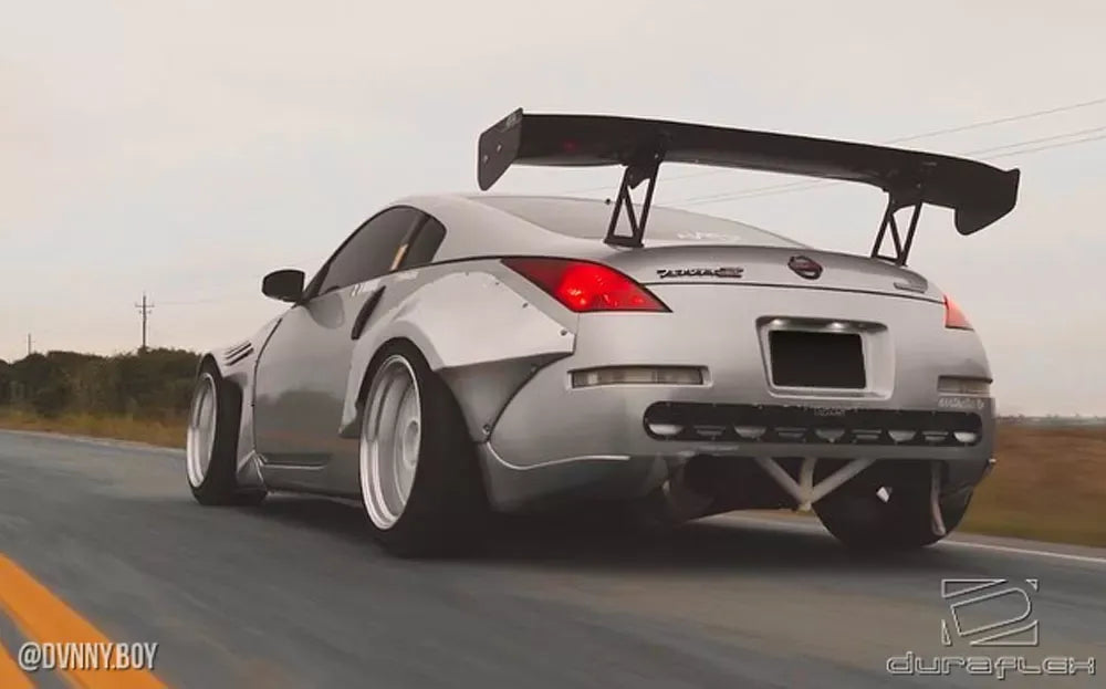 Duraflex RBS Rear Fender Flares Compatible With 2003-2008 Nissan 350Z - 2 Piece