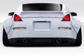 Duraflex RBS Rear Lip Add On Spoiler Compatible With 2003-2008 Nissan 350Z - 3 Piece