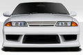 Duraflex V-Speed Front Bumper Cover Compatible With 1989-1994 Nissan Skyline - 1 Piece