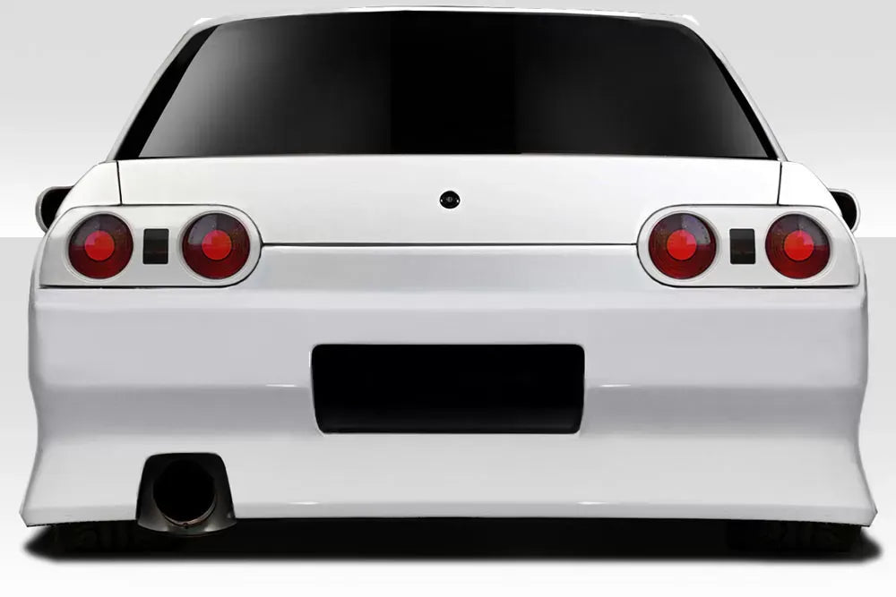 Duraflex V-Speed Rear Bumper Cover Compatible With 1989-1994 Nissan Skyline R32 2DR - 1 Piece