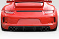 Duraflex GT3 Rear Bumper Cover Compatible With 2012-2015 Porsche 991 - 2 Piece