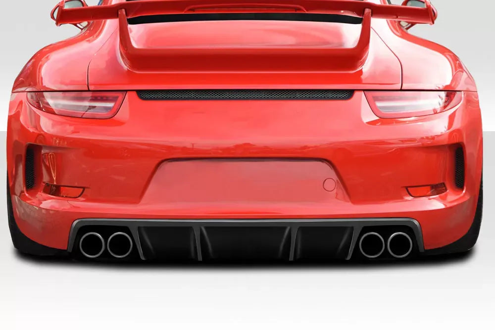 Duraflex GT3 Rear Bumper Cover Compatible With 2012-2015 Porsche 991 - 2 Piece